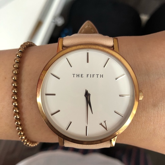 the 5th SoHo rosegold watch (pink+grey straps) - Picture 8 of 8